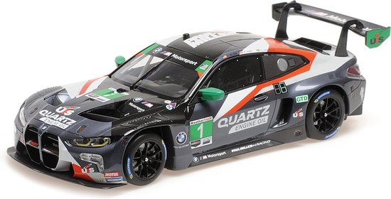 BMW M4 GT3 GTD Paul Miller Racing #1 12h Sebring IMSA 2022 - 1:18 - Minichamps van Merkloos