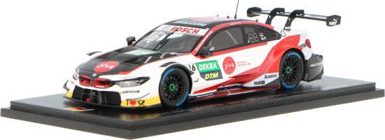 BMW M4 Spark Modelauto 1:43 2019 Timo Glock JVS BMW Team RMG SG639 Hockenheim Schaalmodel van BMW