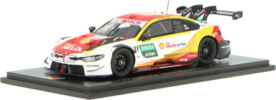 BMW M4 Turbo Spark Modelauto 1:43 2020 Sheldon van der Linde Shell BMW Team RBM SG666 Hockenheim van BMW