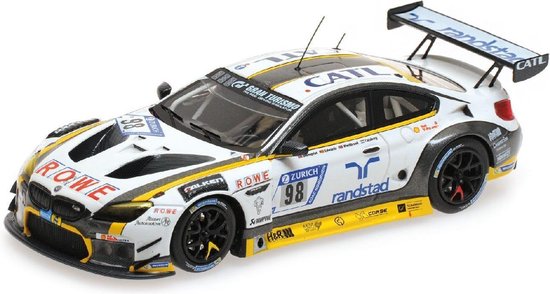 BMW M6 GT3 #98 Rowe Racing 24h Nürburgring 2018 - 1:43 - Minichamps van BMW