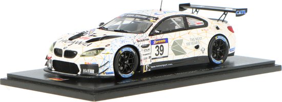 BMW M6 GT3 Spark Modelauto 1:43 2016 Lucas Luhr / Martin Tomczyk / John Edwards Schubert van BMW