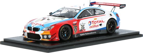 BMW M6 GT3 Spark Modelauto 1:43 2019 Andreas Buchardt / David Pittard / Henry Walkenhorst / Don van BMW
