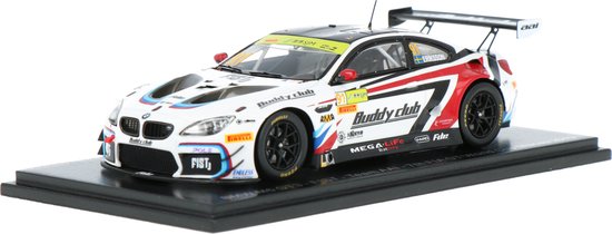 BMW M6 GT3 Spark Modelauto 1:43 2019 Joel Eriksson FIST Team AAI SA215 FIA GT World Cup Macau van BMW