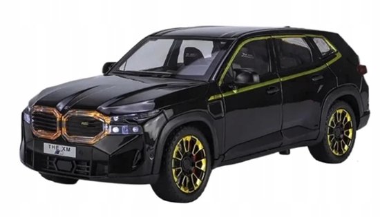 BMW XM SUV Modelauto 1:24 Metaal met Geluid & Licht - Zwart van BMW