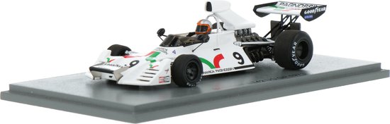 Brabham BT42 #9 J. Watson USA GP 1973 van BRA