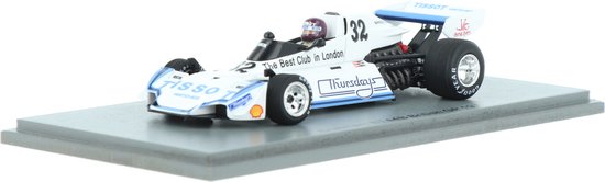 Brabham BT44B Spark Modelauto 1:43 1976 Bob Evans RAM Racing S7096 British GP Brands Hatch van BRA