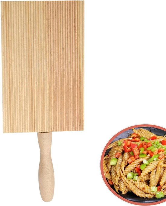 Brenzoos - Gnocchi Afdichting Houtsnijder voor Pasta - Pasta Maken - Keukengereedschap van Brenzoos