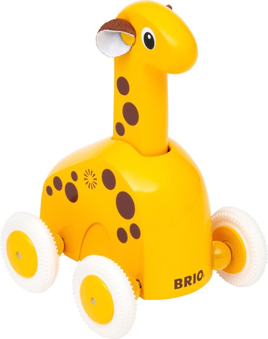 BRIO Push & Go Giraffe - Speelgoedvoertuig voor baby's - FSC-gecertificeerd van Merkloos