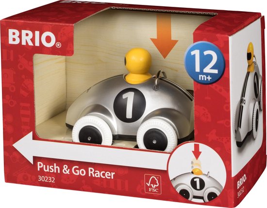 BRIO Push & Go Race auto Special Edition - 30232 van Merkloos