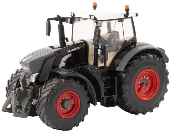 Britains speelgoedtractor Fendt Vario 826 Black Limited Edition zwart. van Merkloos