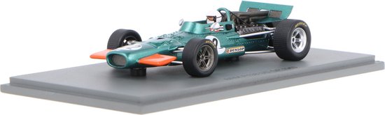 BRM P138 Spark Modelauto 1:43 1969 George Eaton Owen Racing Organisation S5708 US GP Watkins van Spark