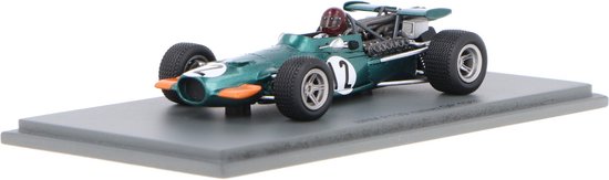 BRM P139 Spark Modelauto 1:43 1969 Jackie Oliver Owen Racing Organisation S2345 Italian GP Monza van Spark
