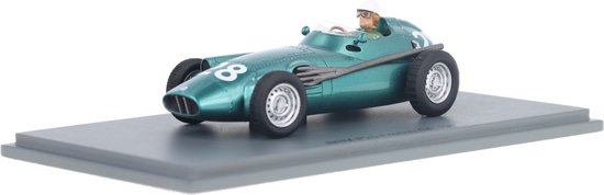 BRM P25 Spark Modelauto 1:43 1957 Herbert MacKay-Fraser Owen Racing Organisation S5729 French GP van Spark