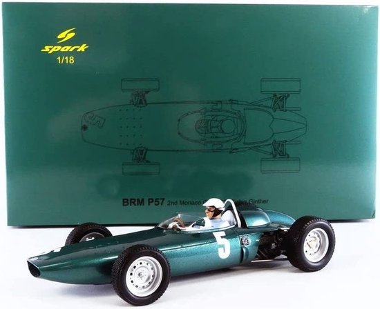 BRM P57 #5 2nd Monaco GP 1963 - 1:18 - Spark van Spark