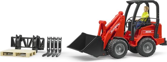 Bruder Shovel Schaeffer 2034 1:16 02191 van BRUDER