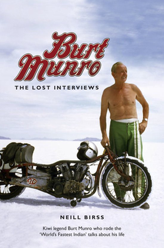 Burt Munro van Indian Motorcycle