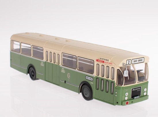 Bus van de Wereld schaal 1:43 Brossel BL55 (1966) FRANKRIJK van Atlas