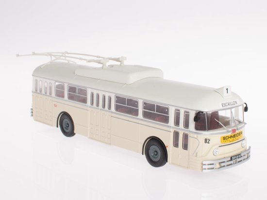 Bus van de Wereld schaal 1:43 Chausson VBC-APURMTT Trolley (1963) FRANKRIJK van Atlas