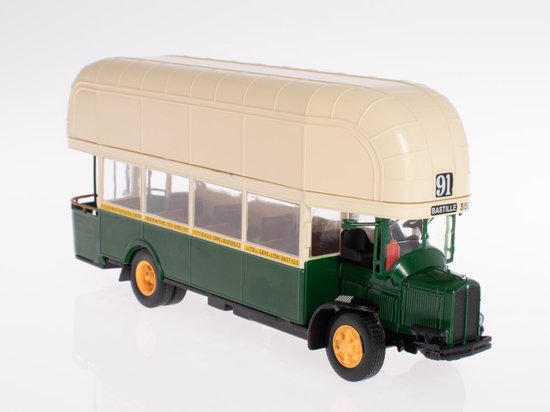 Bus van de Wereld schaal 1:43 Renault TN4-F (1940) FRANKRIJK van Atlas Editions