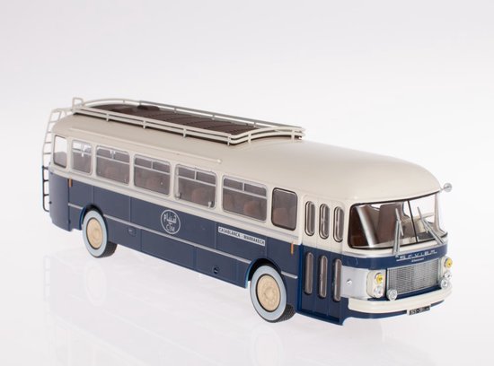 Bus van de Wereld schaal 1:43 Saviem Chausson SC1 (1960) FRANKRIJK van Atlas Editions