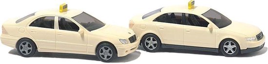 Busch 8341 N Auto Mercedes Benz, Audi Taxi's van Merkloos