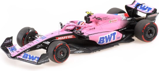 BWT Alpine F1 Team A522 #31, Ocon, Bahrain GP 2022 - 1:18 - Minichamps van BW.