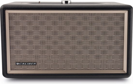 Caliber Morris - Retro Speaker - Bluetooth Speaker - Vintage Radio Design - 60 Watt Vermogen -Accu (HFG311BT) van Caliber