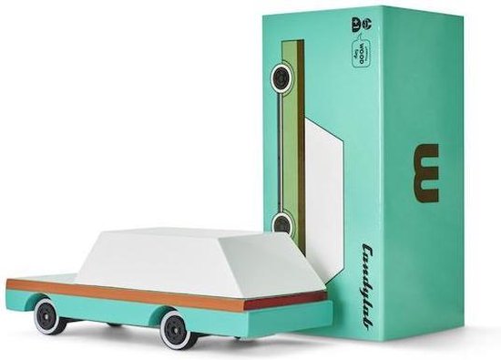 Candycar Teal Wagon van Candylab