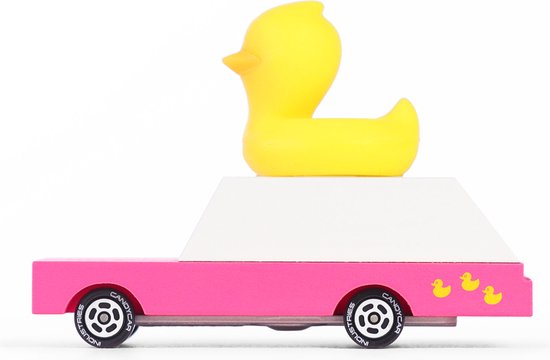 Candylab Toys Speelgoedauto | Duckie Wagon van Candylab