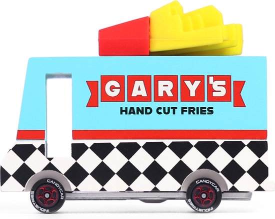 Candylab Toys Speelgoedauto | French Fry Van van Candylab