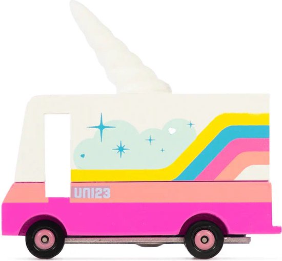 Candylab Toys Speelgoedauto | Unicorn van Candylab