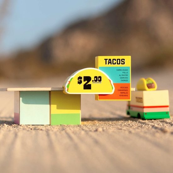 Candylab Toys - Taco Van - Houten snacktent van Candylab