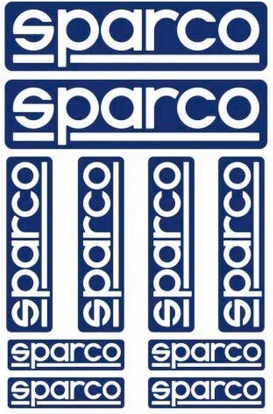 Car Adhesive Sparco Kit/Set van Merkloos