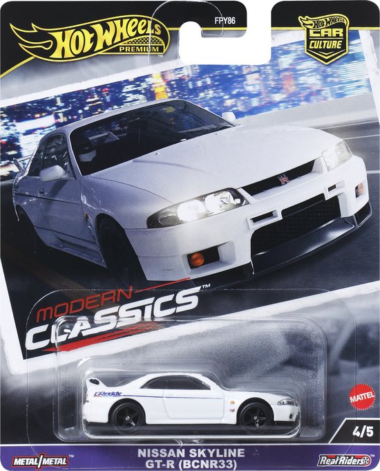 Car Culture Modern Classics Nissan Skyline GT-R (BCNR33) van Merkloos