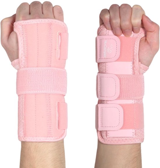 Carpaal Tunnel Polsbrace, Polsspalk Metalen Brace Vrouwen En Mannen, Ademende Polssteun, Adjustable Wrist, Polsspalk Voor Artritis, Tendinitis, Verstuikingen, Gewrichtspijn Relief
