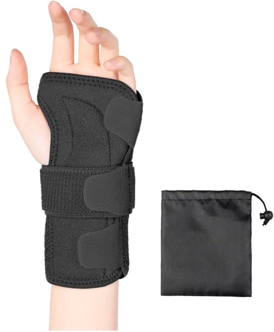 Carpaal tunnelsyndroom, polssteun voor mannen en vrouwen, bandage pols voor artritis, peesontsteking, verstuiking, sportbescherming