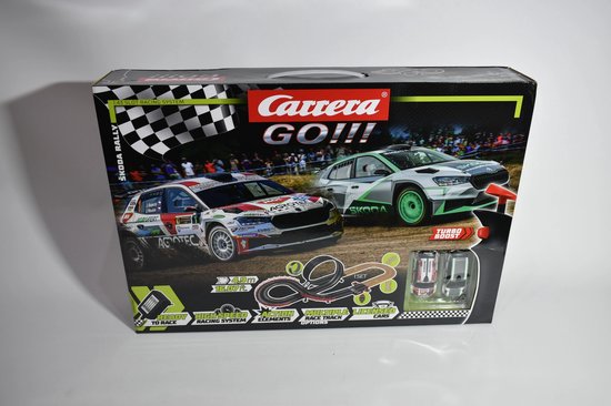 Carrera gaan! 62584 skoda rally racebaan - 4,9m van Carrera