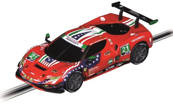 Carrera Go!!! Speelgoedvoertuig Auto - GO!!! Ferrari 296 GT3 - AF Corse No.21 - IMSA Weathertech GTD 2024 auto van Merkloos