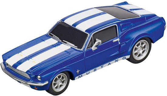 Carrera Go!!! Speelgoedvoertuig Auto - GO!!! - Ford Mustang '67 - Racing Blue auto van Merkloos