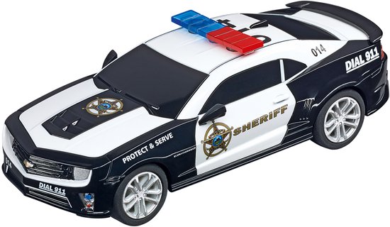 Carrera Go!!! Speelgoedvoertuig - GO!!! - Chevrolet Camaro ZL1 #039heriff' auto van Merkloos