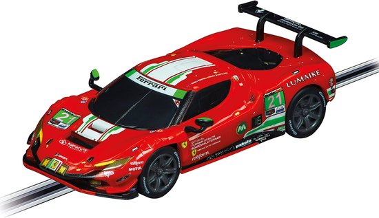 Carrera Go!!! Speelgoedvoertuig - GO!!! - Ferrari 296 GT3 AF Corse No.21 auto van Carrera