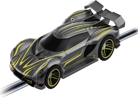 Carrera Go!!! Speelgoedvoertuig - GO!!! Hypercar Antraciet Neongeel auto van Merkloos