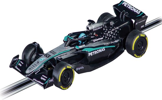 Carrera Go!!! Speelgoedvoertuig - GO!!! - Mercedes-AMG F1 W16 E Performance - Formule 1 - George Russell No.63 auto van Merkloos