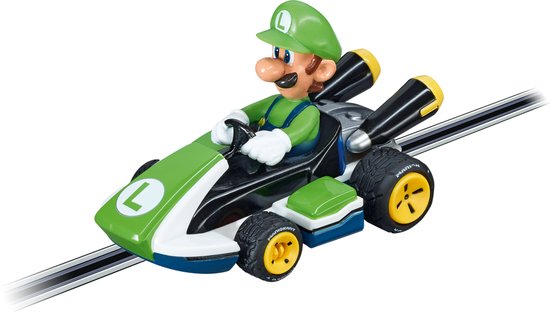 Carrera Go!!! Speelgoedvoertuig - GO!!! Nintendo Mario Kart 8 - Luigi in Kart auto van Carrera