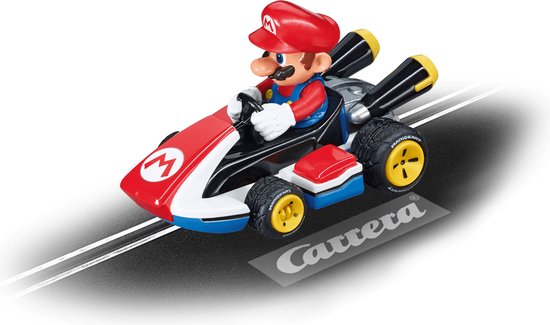 Carrera Go!!! Speelgoedvoertuig - GO!!! Nintendo Mario Kart 8 - Mario in Kart auto van Carrera