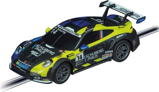 Carrera Go!!! Speelgoedvoertuig - GO!!! - Porsche 911 GT3 Cup (992) Huber Racing No.14 auto van Merkloos