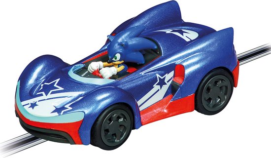Carrera Go!!! Speelgoedvoertuig - GO!!! - Sonic the Hedgehog - Stars auto van Carrera