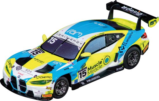 Carrera HYBRID Racebaanauto - AI Gaming - BMW M4 GT3 RAM Racing No. 15 - Bestuurbare auto - Besturing via app - 1:50 van Carrera
