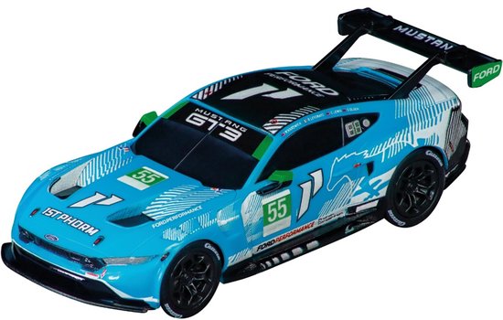Carrera HYBRID Racebaanauto - AI Gaming - Ford Mustang GT3 Champion Spirit No.55 - Bestuurbare auto - Besturing via app - 1:50 van Merkloos