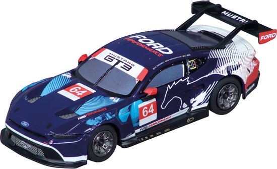 Carrera HYBRID Racebaanauto - AI Gaming - Ford Mustang GT3 Ford Performance No.64 - Bestuurbare auto - Besturing via app - 1:50 van Carrera